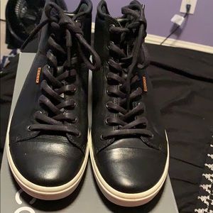 Black sneakers